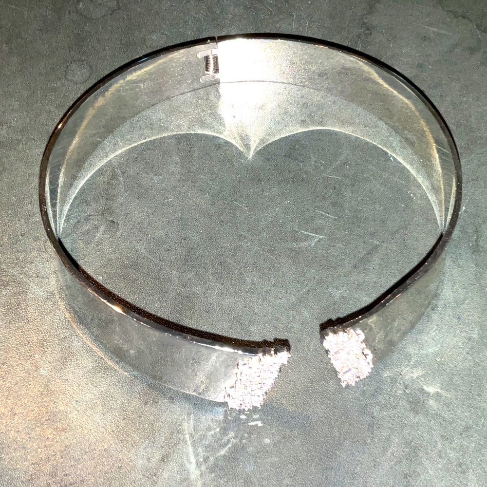 Silver Choker Necklace